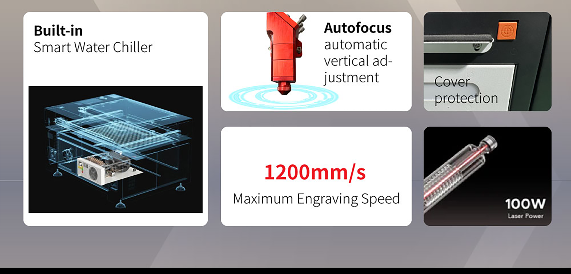 80W CO2 Laser Cutting Machine