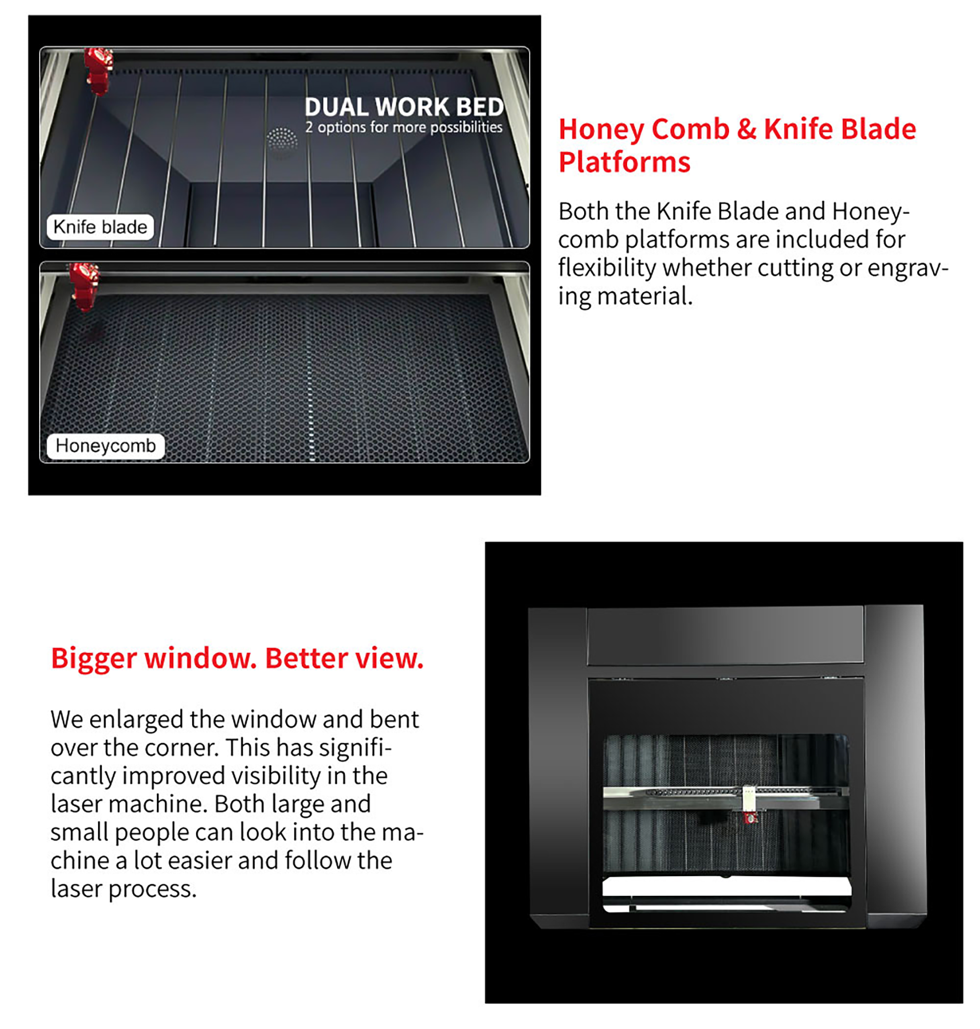 80W CO2 Laser Cutting Machine