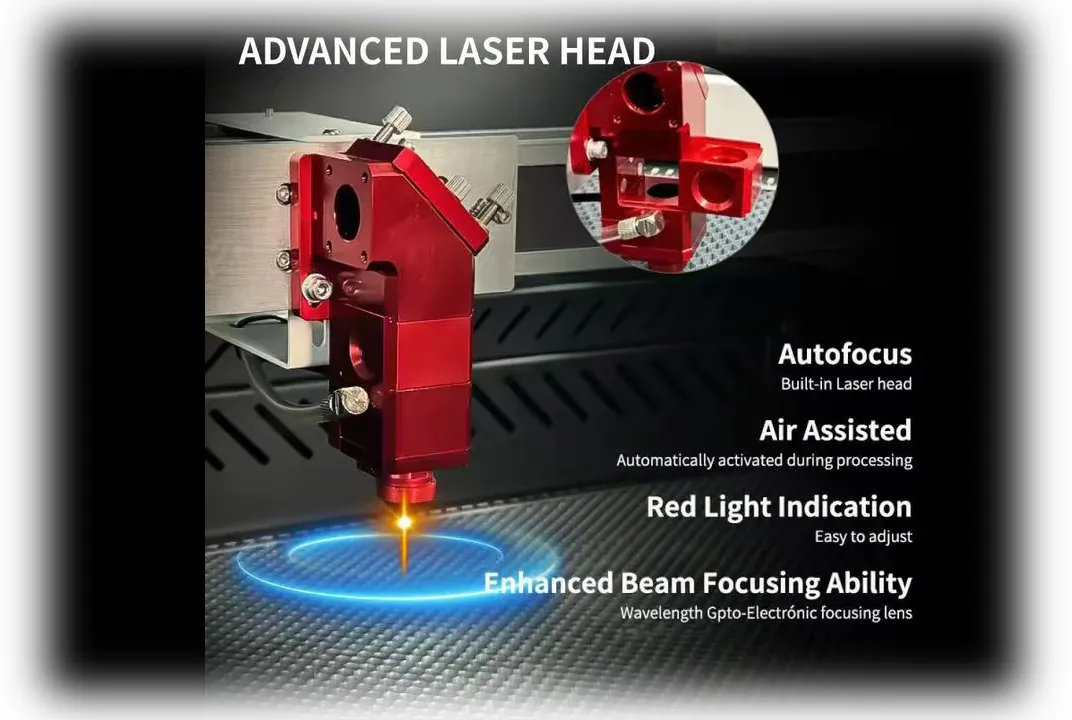 100W CO₂ laser Cutting Machine